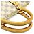 Borsa Louis Vuitton Damier Azur Speedy 30 Marrone Beige - vista 4