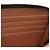 Portafoglio con zip Burberry Elmore Stripe in PVC/Pelle Marrone Beige - vista 7