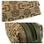 Pochette Gucci em lona Horsebit Marrom Bege - vista 5