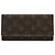 Portafoglio lungo Louis Vuitton Monogram Marrone