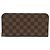 Louis Vuitton Damier Canvas Long Wallet Braun