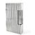 Autre Marque Dupont Herringbone Lighter Smoking Accessory Silvery