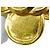 Spilla Chanel Vintage Gold Clover D'oro - vista 7