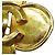 Spilla Chanel Vintage Gold Clover D'oro - vista 8