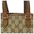 Borsa Gucci in tela GG beige e marrone - vista 14