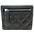 Portafoglio bi-fold matelassé da donna Chanel Nero - vista 2