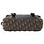 Borsa messenger in jacquard marrone Christian Dior - vista 3
