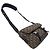 Borsa messenger in jacquard marrone Christian Dior - vista 4