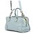 Borsa a mano in pelle Loewe Amazona 28 Blu chiaro - vista 2
