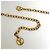 Collana Lunga Sautoir Logomania Louis Vuitton Argento D'oro - vista 2