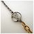 Collana Lunga Sautoir Logomania Louis Vuitton Argento D'oro - vista 3