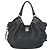 Louis Vuitton L Hobo Mahina Leather Schwarz
