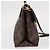 Louis Vuitton One Handle Flap Monogram Canvas e Leather MM Marrom - vista 4