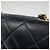 Borsa a Spalla Chanel Diana Matelassé Single Flap Chain Nero - vista 10