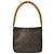 Borsa a Spalla Louis Vuitton Monogram Looping MM Marrone Monogramma - vista 2