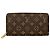Louis Vuitton Monogram Bi-Fold Wallet Braun Monogramm