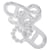 Ring Hermès Anello Chaine d'Ancre A II Multi-Link Band Hermes  - vista 1