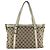 Borsa a mano in tela e pelle Gucci Marrone Crudo - vista 3