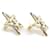 Orecchini Chanel Gold Stud D'oro  - vista 3
