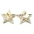 Orecchini Chanel Gold Stud D'oro  - vista 4