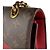 Borsa a Spalla Louis Vuitton Monogram Victoire Marrone Rosso Monogramma - vista 7