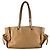 Borsa a tracolla in pelle marrone chiaro Loewe - vista 3