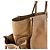 Borsa a tracolla in pelle marrone chiaro Loewe - vista 6