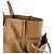Borsa a tracolla in pelle marrone chiaro Loewe - vista 7
