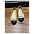 Chanel Ballerine Bicolore in Pelle Nero Beige - vista 11