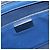 Tote Prada Cuir Promenade Front Zip in pelle Medium Blu - vista 6