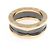 Bulgari Bvlgari B.zero1 2-Band Ring Schwarz Golden - Ansicht 2