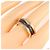 Bulgari Bvlgari B.zero1 2-Band Ring Schwarz Golden - Ansicht 3
