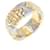 Bulgari Bvlgari Parentesis Ring Silber Golden