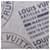 Sciarpa Louis Vuitton Trunk Stamps Marrone Blu navy - vista 4
