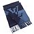 Sciarpa Louis Vuitton Graphic Dual M78399 Blu Blu navy