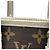 Bucket Borsa a secchiello Louis Vuitton LV Match Nano Marrone Bianco - vista 5
