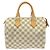 Borsa Boston Louis Vuitton Damier Azur Speedy Bianco Blu