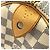 Borsa Boston Louis Vuitton Damier Azur Speedy Bianco Blu - vista 5