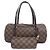 Louis Vuitton Damier Papillon Handtasche Braun