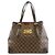 Borsa Louis Vuitton Damier Hampstead MM Marrone