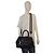 MARC JACOBS Borsa Tote Crossbody Small Gotham in pelle martellata nera M0008898 Nero - vista 20