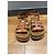 Céline Celine Sandali Gladiator Triomphe Pelle Marrone - vista 3