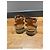 Céline Celine Sandali Gladiator Triomphe Pelle Marrone - vista 6