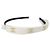 Timeless Cerchietto Alice in seta Chanel AAB760 Nero Bianco