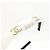 Timeless Cerchietto Alice in seta Chanel AAB760 Nero Bianco - vista 3