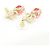 Orecchini a lobo Chanel AB6303 Rosa D'oro - vista 3