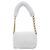 Borsa a tracolla Chanel AS2240 in pelle di agnello bianca Bianco - vista 2