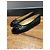 Chanel Bailarinas de punta reforzada en cuero negro - vista 11