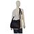 Mulberry Mitzy Borsa Hobo Pelle Martellata Nera Nero - vista 17