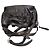 Mulberry Mitzy Borsa Hobo Pelle Martellata Nera Nero - vista 6